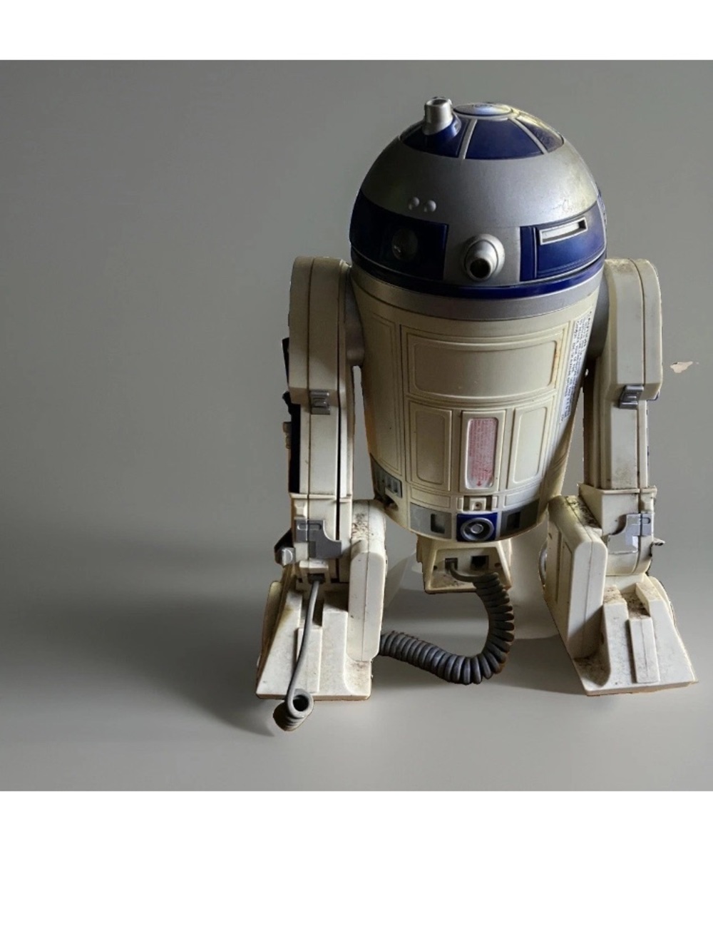 Vintage 1997 Star Wars R2-D2 landline phone. Untested (working sound w/battery)